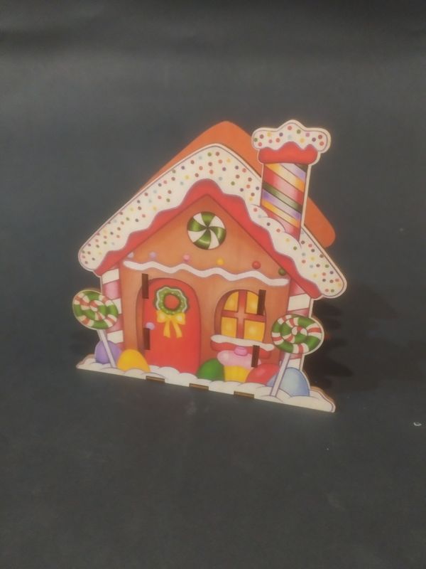 Имбирный домик (копилка-карандашница)
