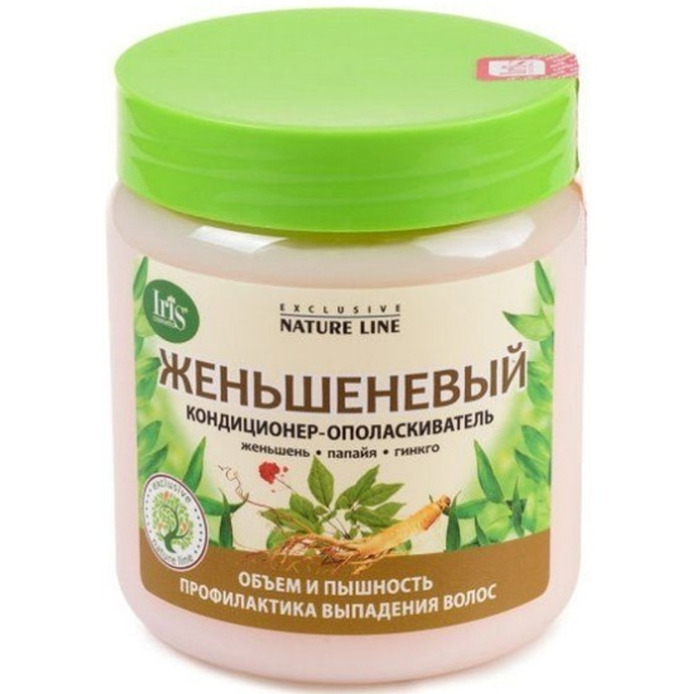 Exclusive Nature Line Кондиционер-Ополаскиватель ЖЕНЬШЕНЕВЫЙ профилактика выпадения волос 500мл