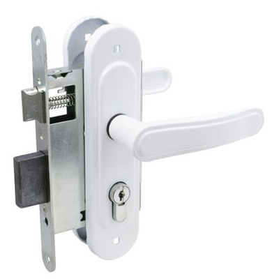 Замок Птимаш ЗВ4-03 белый с/руч. м/о 55