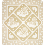 Одеяло х/б байк. детское арт.57-6ЕТЖ разм.118*100 бежевый мишкин сон