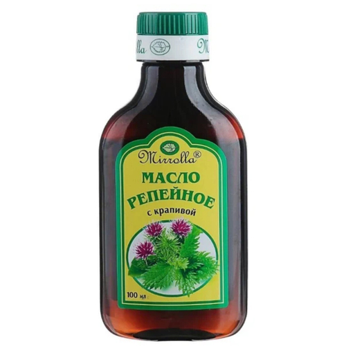 МИРОЛЛА масло 100мл Репейное с крапивой Тэйк Ит