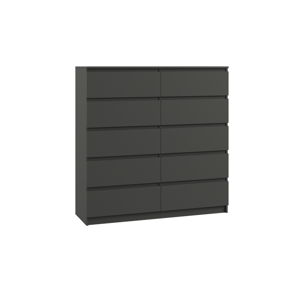 МС Мадера Комод К10М 1200*1226*420 (лдсп графит новый)