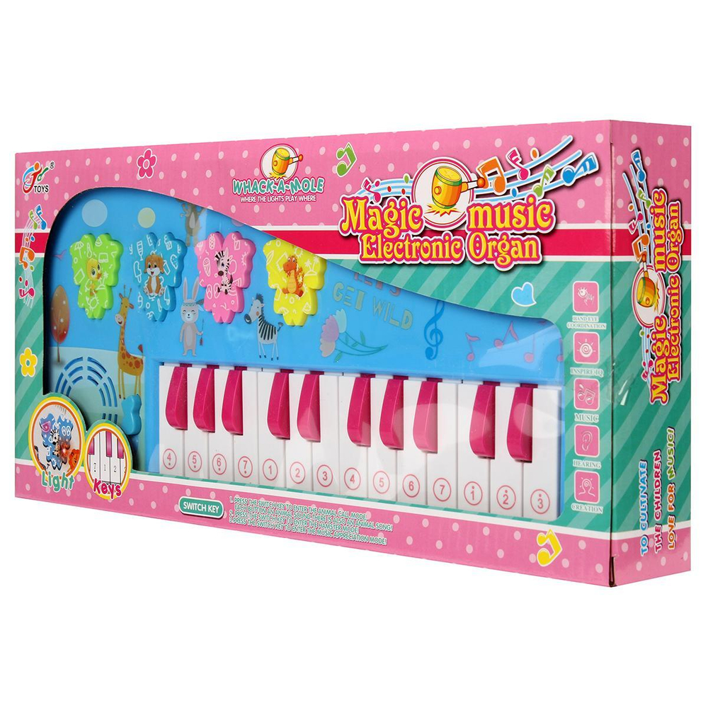 Пианино на бат., коробка 8813A