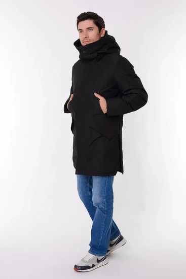 Куртка-парка KEYSOR -20 TRITON (Плащевая ткань, чёрн)