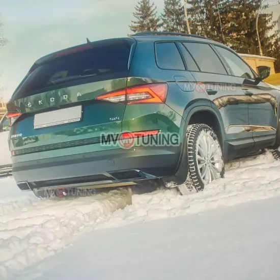 Имитация насадок глушителя (выхлопа) для Skoda Kodiaq |