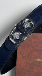 Ремень из кожи крокодила Stefano Ricci