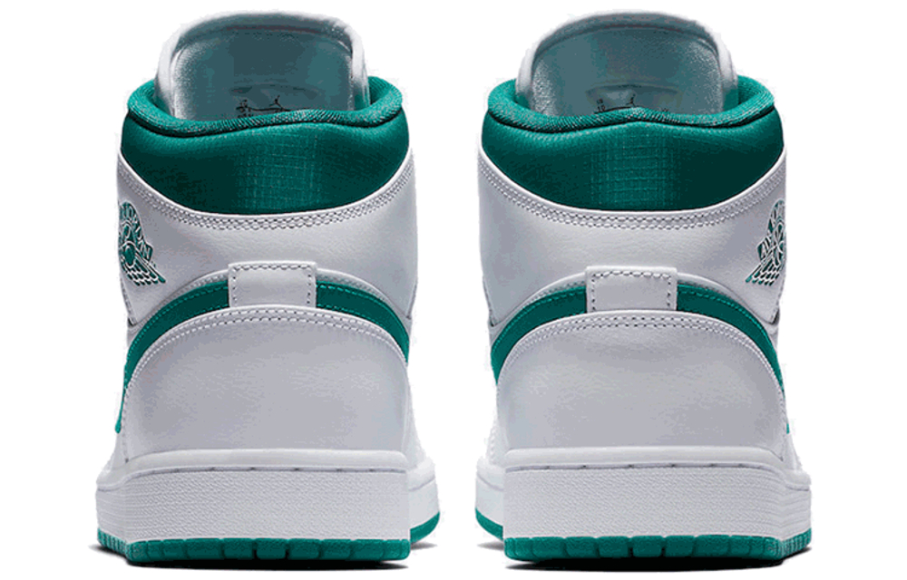 Кроссовки Jordan Air Jordan 1 Mid White Mystic Green
