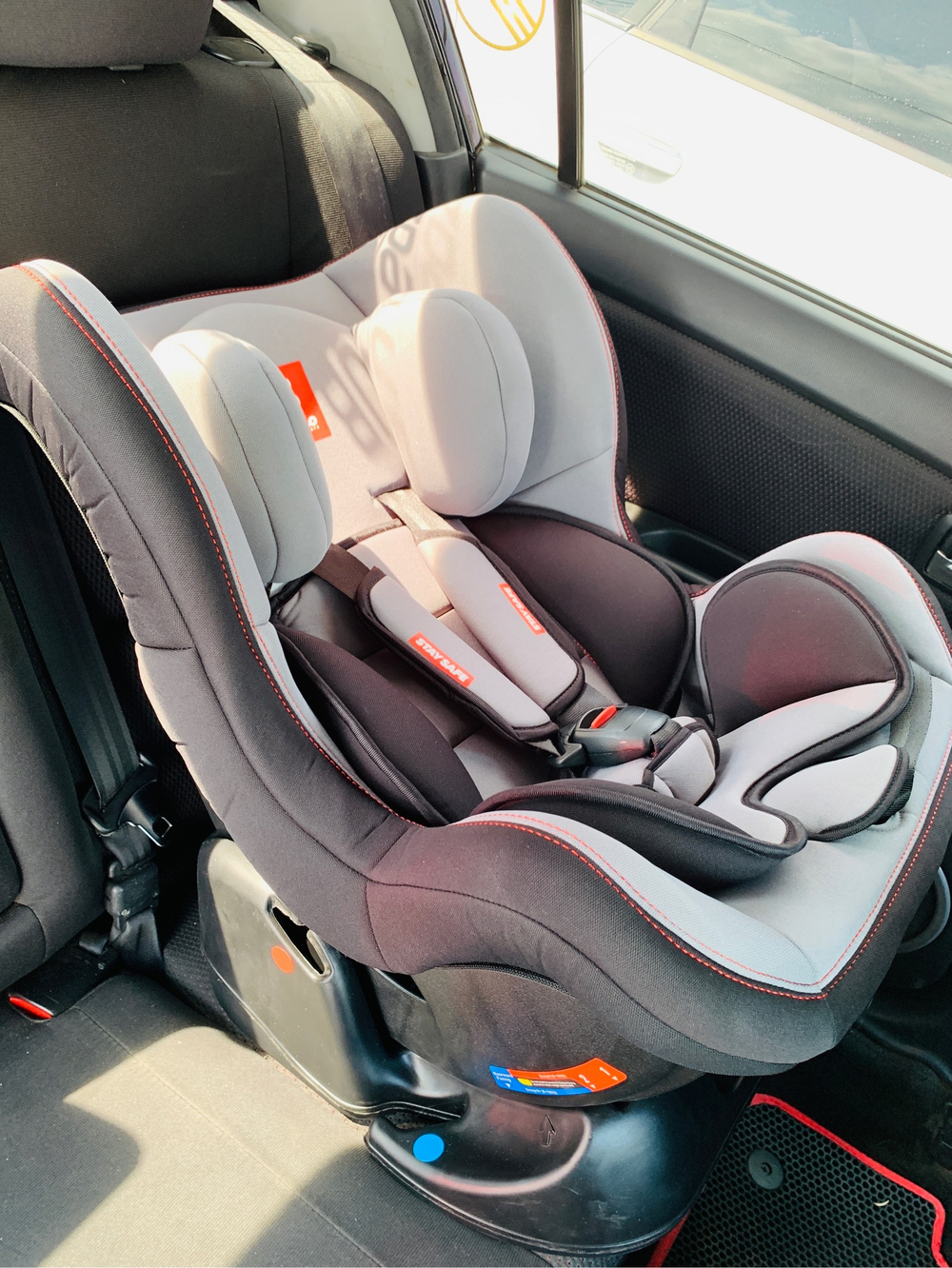 Автокресло детское GE-B (серо+чёрный (grey+black)) Артикул: GE-B/9