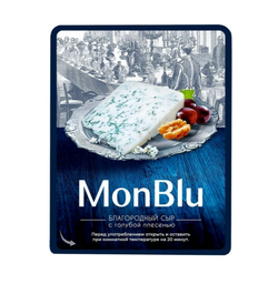 Сыр Мягкий Monblu с Голубой Благородной Плесенью 50% 100г
