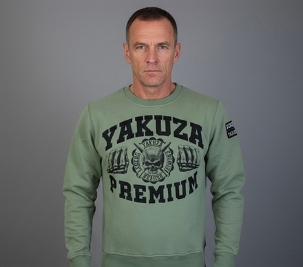 Свитшот оливковый Yakuza Premium 3820