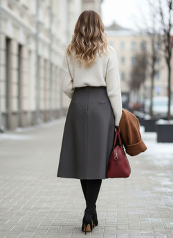 Юбка 2672707 серый