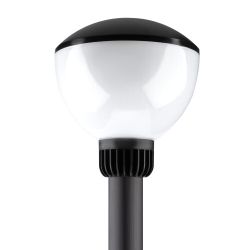 Садово-парковый светильник ЭРА НТУ 01-75-002 Аква 1303 напольный черный IP54 Е27 max75Вт h850mm