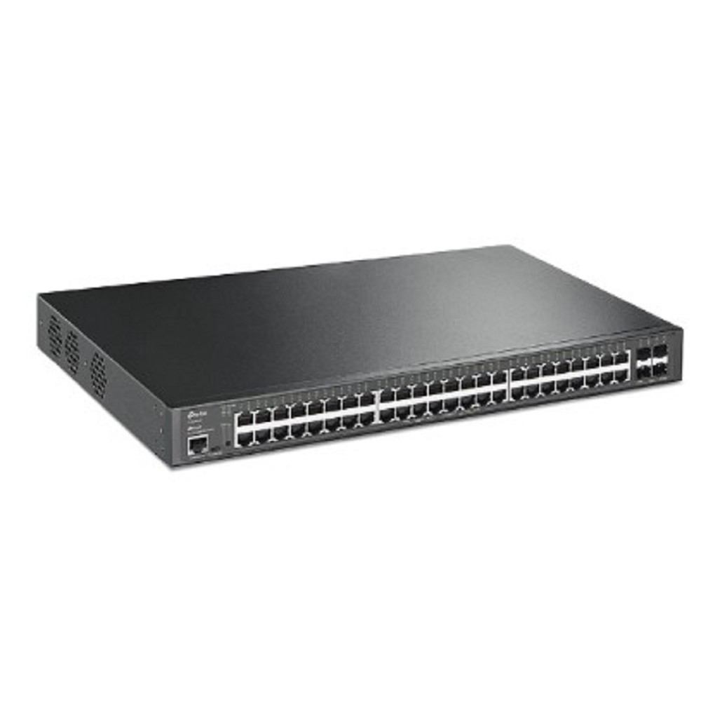 Коммутатор TP-Link SG3452XP Управляемый коммутатор JetStream уровня 2+ c 48 гигабитными портами PoE+ и 4 портами SFP+