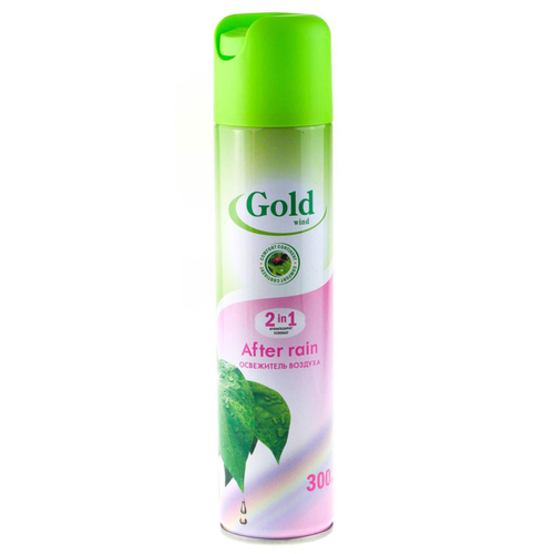 Освежитель воздуха Голд Винд 300мл. После дождя