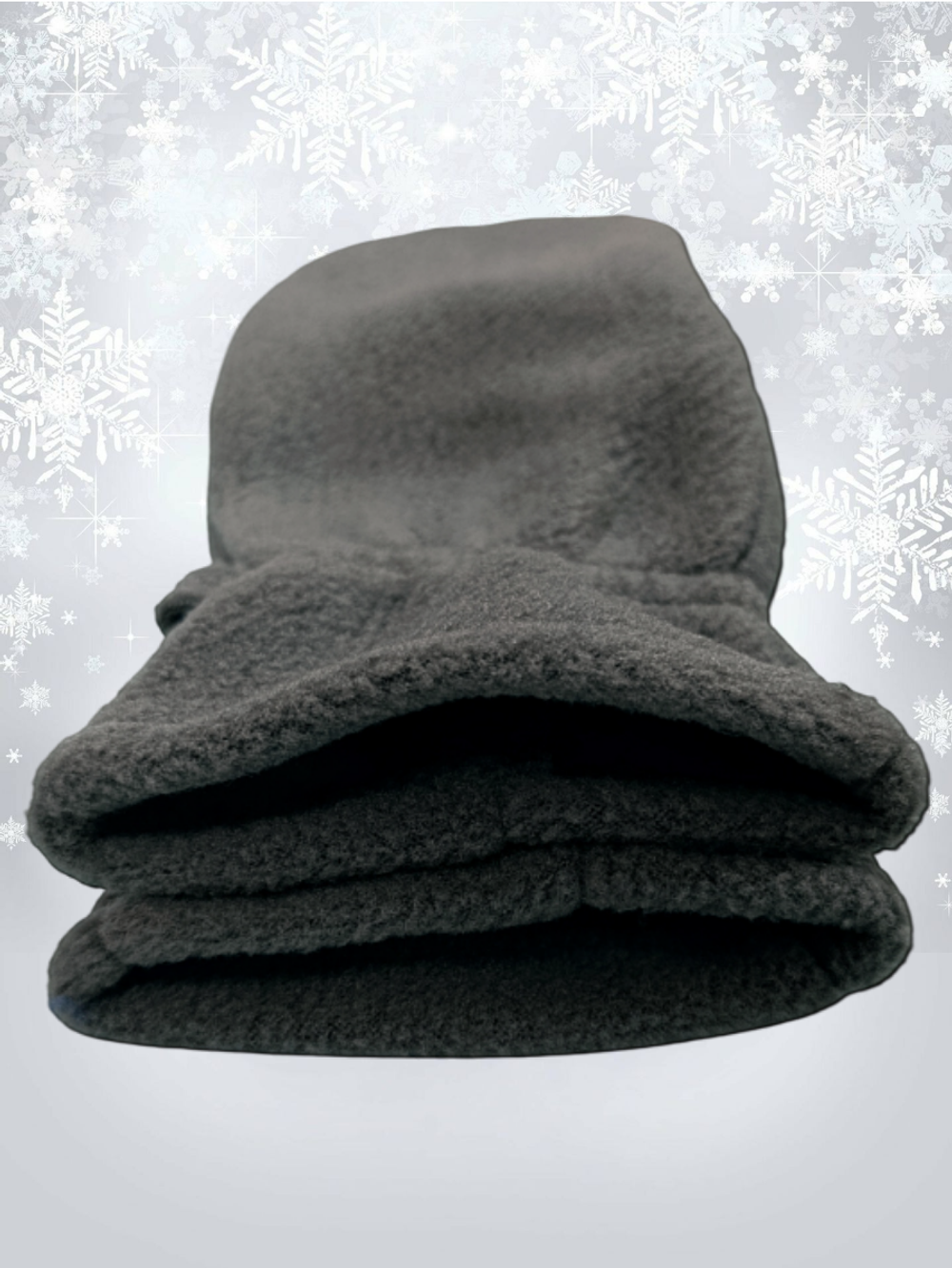 5005 Варежки детские флисовые серый (14)