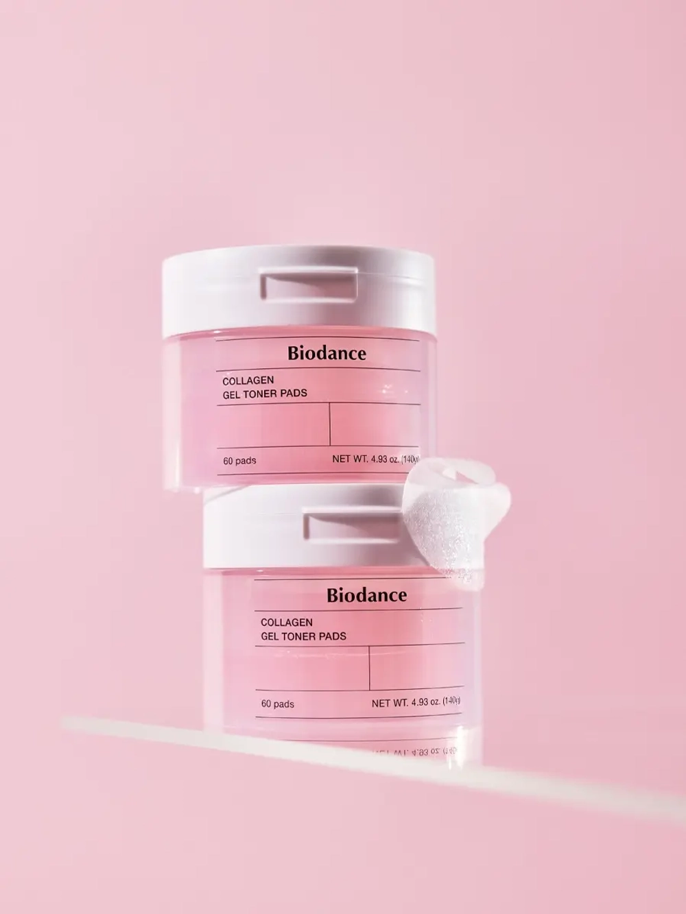 Biodance Увлажняющие гелевые тонер-пэды с коллагеном и пептидами Collagen Gel Toner Pads 60 шт