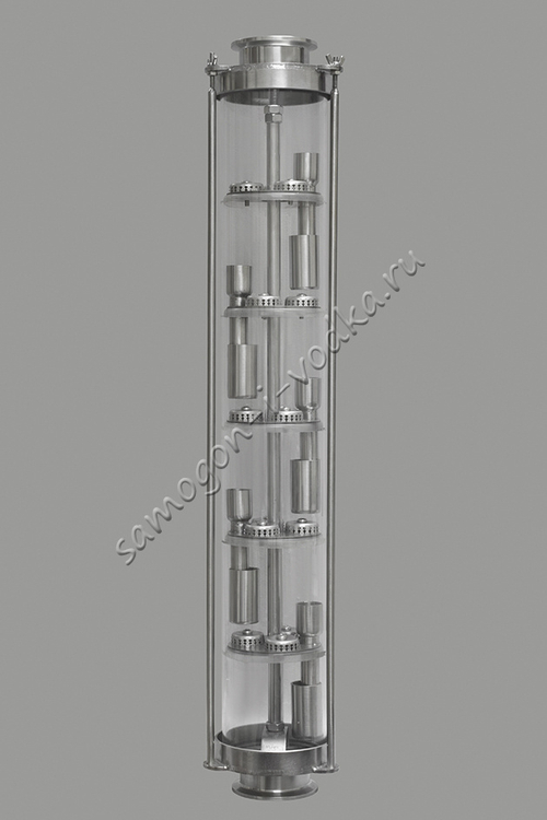 Колонна "Самогон и водка" ХД/7-3500-вакуум с нержавеющей вставкой