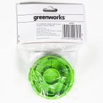 Крышка катушки для  струнного триммера зеленая 24v.