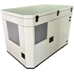 Кожух для генератора Geon 1600 тихий зимний, RAL 7035 (2 вентилятора) УТ-11181721