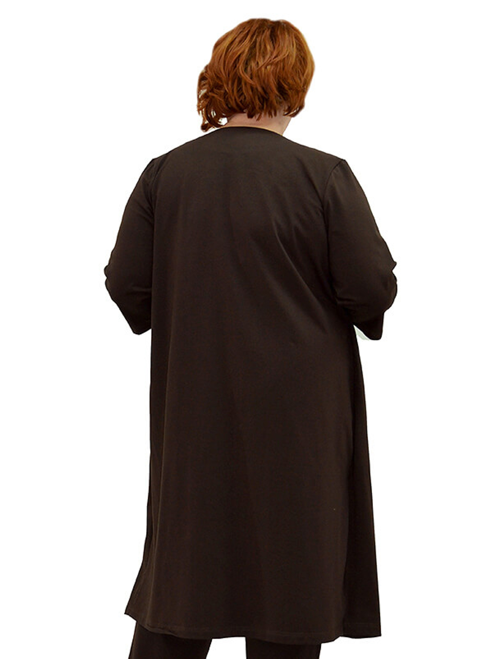 Туника с имитацией кардигана Брауни