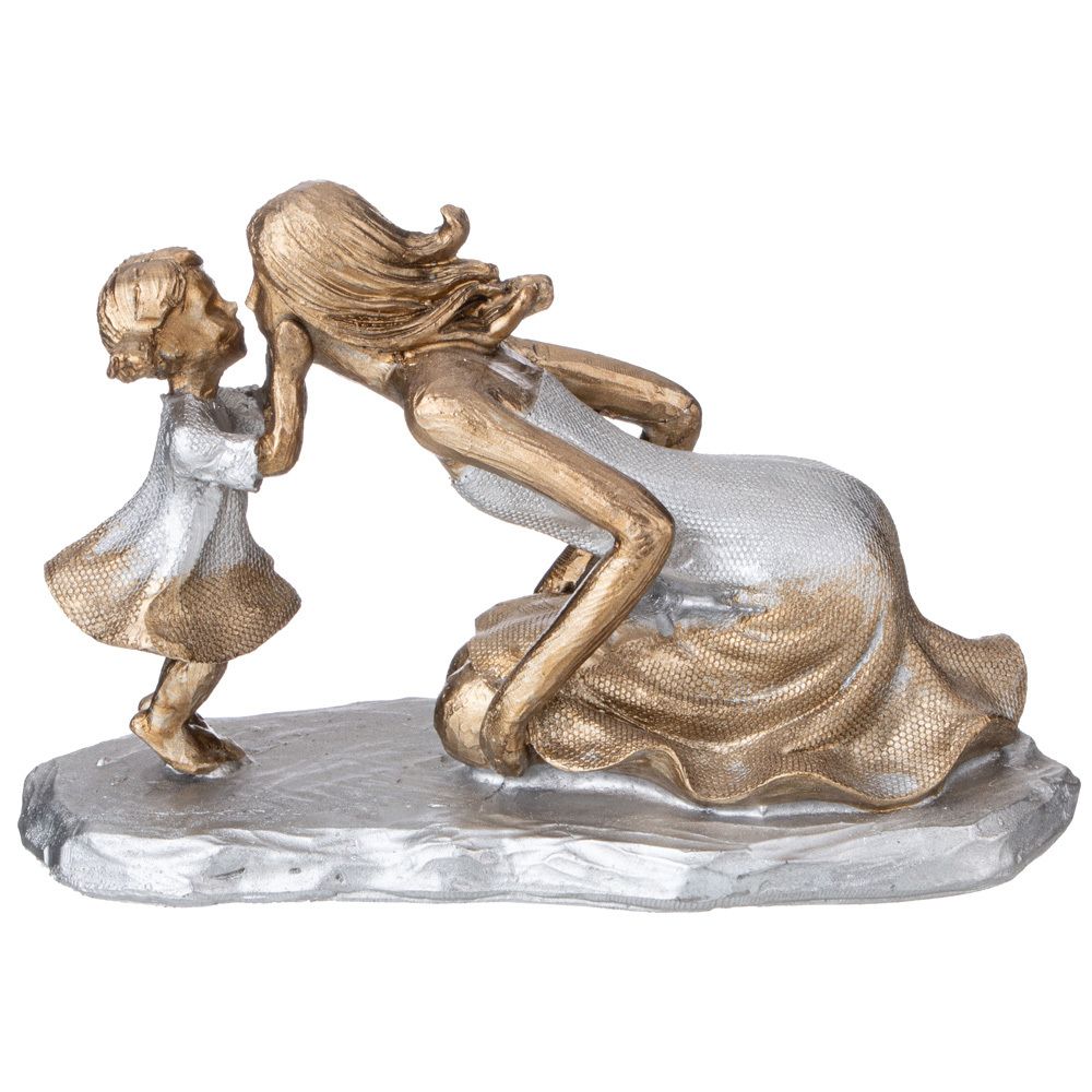 СТАТУЭТКА "МАМА С ДОЧКОЙ" 15,5Х6,5Х10 СМ