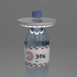 Фонарь кемпинговый светодиодный ЭРА KB-601 НЛО на батарейках с магнитом и карабином походный яркий светильник