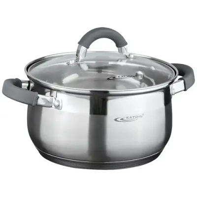 Кастрюля из нержавеющей стали 2,9л «Ирида» Катунь