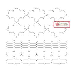 Линейка для стежки №56, 3 мм (aрт. YD-56)