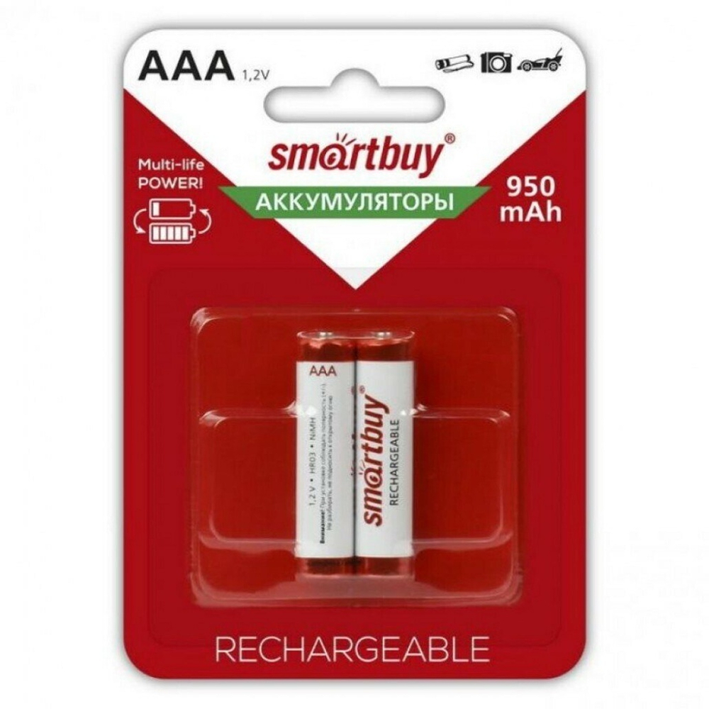 Аккумулятор Smartbuy R03 950 mAh BL/2