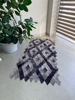 Покрывало меховое ковер из шкуры овчины