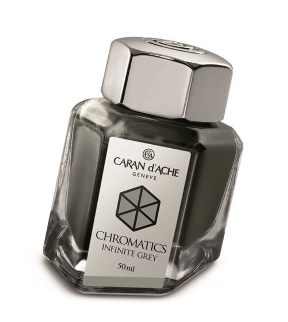 Флакон с чернилами Carandache CHROMATICS Infinite Grey 50мл (8011.005)