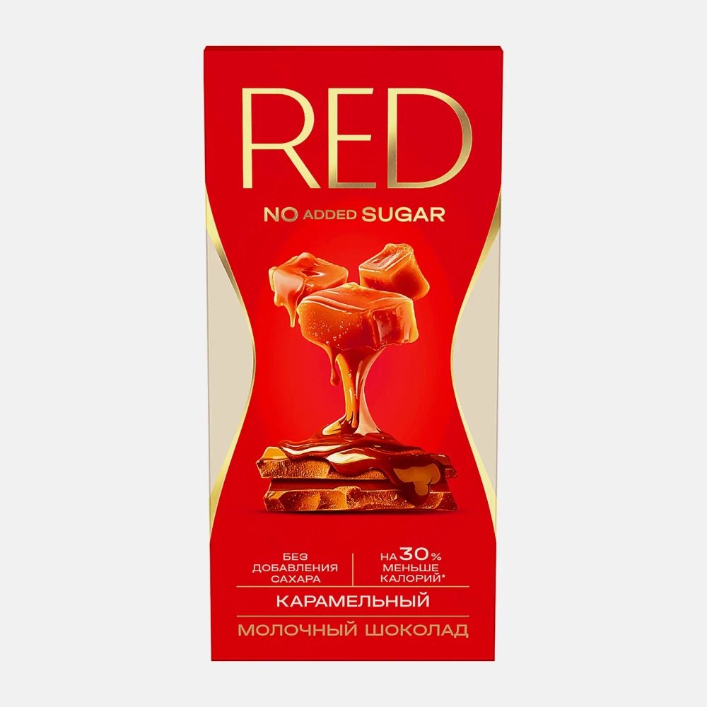 Шоколад Red Карамелизованный молочный 85г
