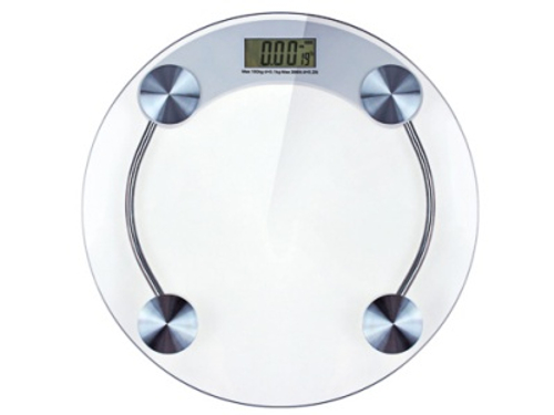 Весы напольные электронные ЖК-дисплей 33*0,8см максимальная нагрузка 180кг (10шт/кор)