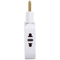 Разветвитель электрический ЭРА SPF-2-FL-USBC поворотный на 2 розетки + 2USB A+C 10А белый | Электротовары
