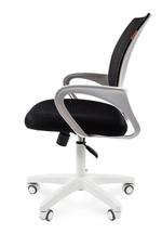 Офисное кресло CHAIRMAN 696, ткань TW/сетчатый акрил,пластик белый