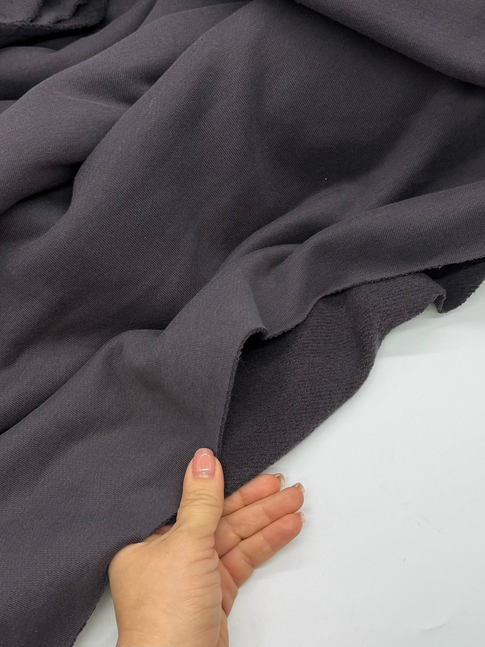 Футер 3 нитка Микроначес какао