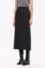 4904 Юбка женская (темно-серый)