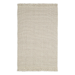 Ковер из переработанного пластика бежевого цвета из коллекции ethnic, 120х180 см