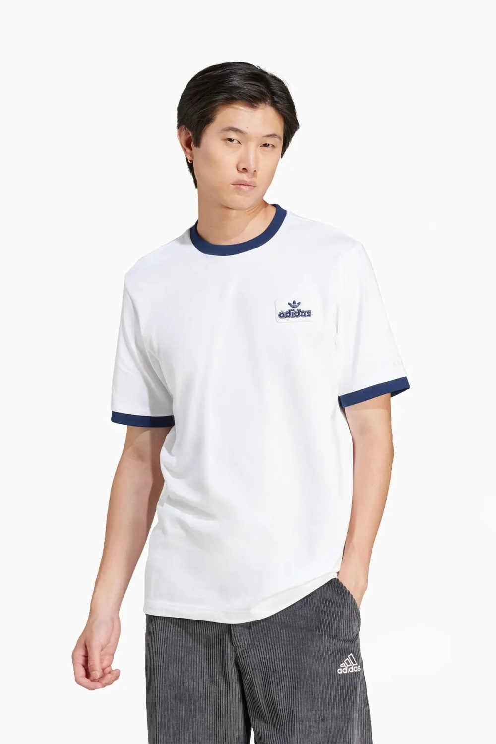 Футболка adidas Contrast Tee - белый