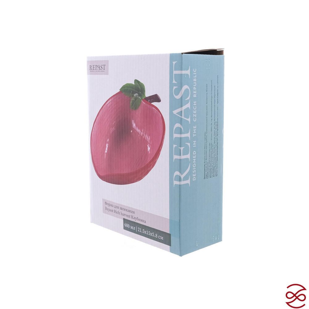 Форма для запекания Repast Rich harvest Клубника 600 мл 21.5*15*5.8 см