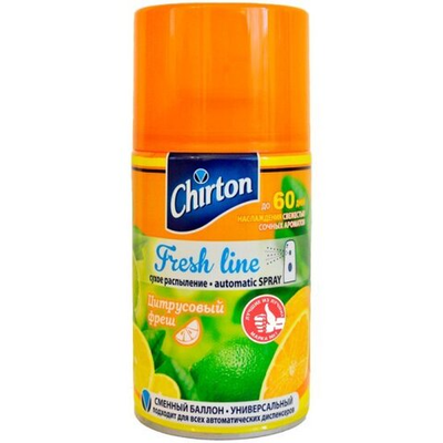 Chirton,Сменный балон,Цитрусовый Фреш 250мл.