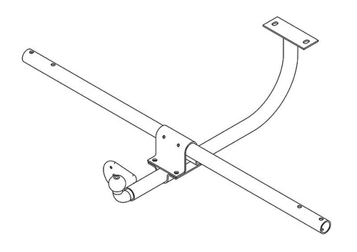 Фаркоп для Ваз (Лада) 2121, 21213 (разборный) (без электрики) (паспорт и сертификат) AvtoS.VAZ-21