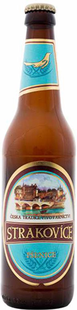 Пиво Страковице Пшеничное / Strakovice Psenice Long-Neck 0.45 - стекло