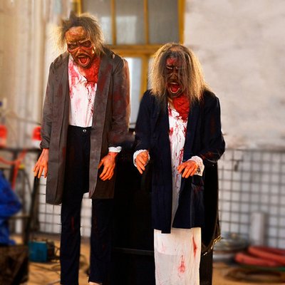 Хоррор-фигура зомби «Кошмарная семейка»