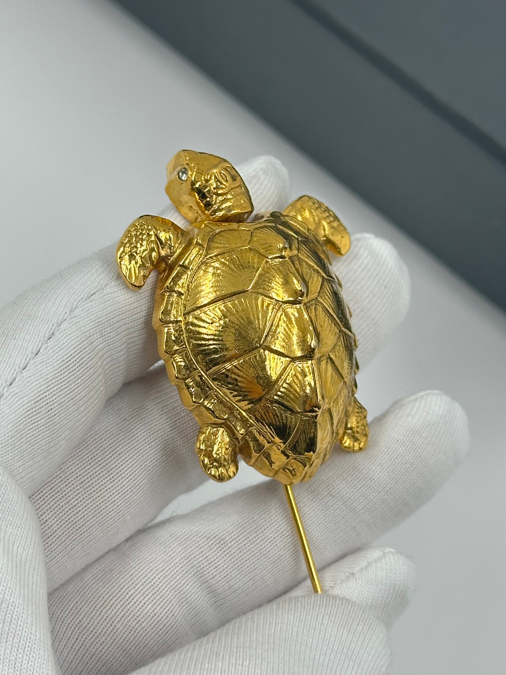 Брошь булавка Черепаха Chanel
