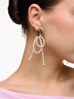 Серьги "Glide bow" Gold