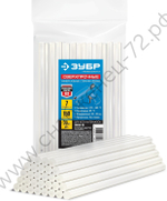 ЗУБР 7х150 мм, 30 шт, Сверхпрочные клеевые стержни прозрачные, Профессионал (06855-30)