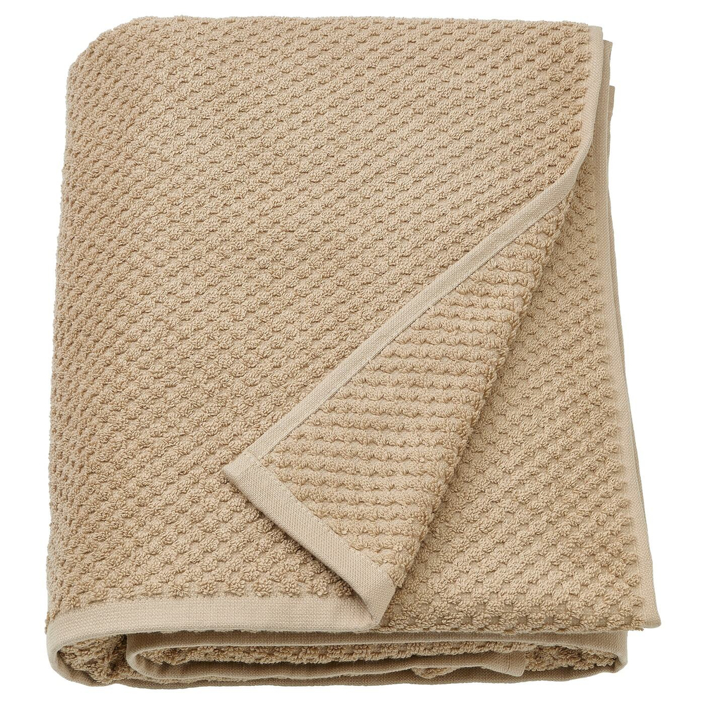 IKEA GULVIAL  (ИКЕА ГУЛВИАЛ)  -  Полотенце банное, бежевое, 100x150 см