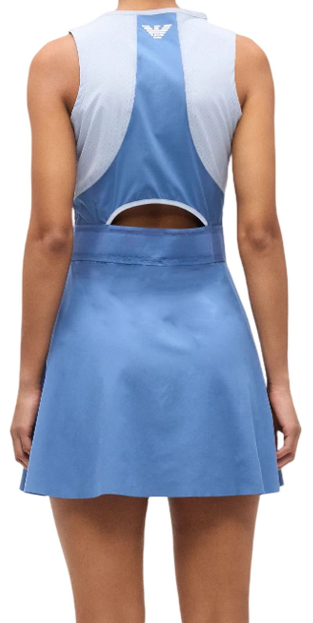 Теннисное платье EA7 Tennis Jersey In Ventus7 - blue horizon/zen blue