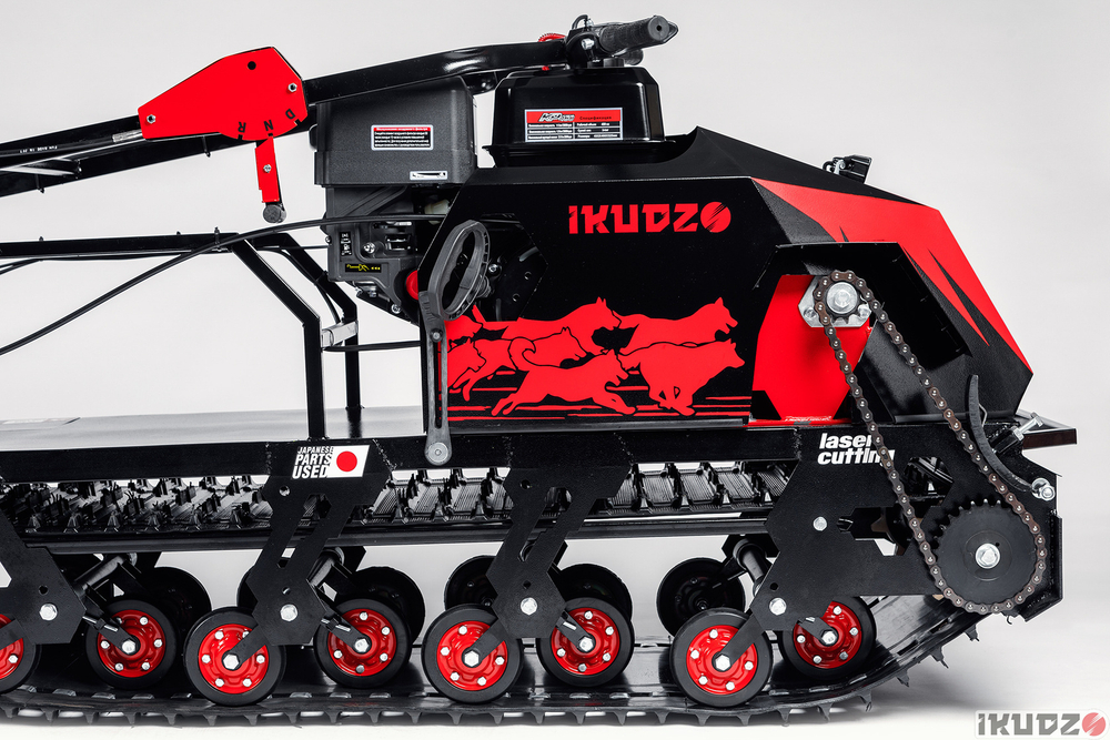 Мотобуксировщик IKUDZO LONG 2.0 1700/500 EKR22/ESR22 (с реверсом)